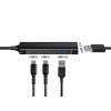 Conceptronic HUBBIES12B USB Hub 2 + 2 port USB-A, USB-C® USB 3.0 5 GBit/s s konektorem USB C černá HUBBIES12B