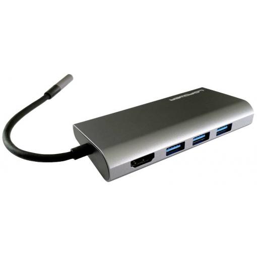 LC Power USB-C® dokovací stanice LC-HUB-C-MULTI-5 Vhodné pro značky (dokovací stanice pro notebook): univerzální