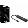 Conceptronic CTC4USB3 USB Hub 4 porty USB-A USB 3.1 Gen1 5 GBit/s s konektorem USB C černá CTC4USB3