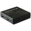Conceptronic HUBBIES02B USB Hub 4 porty USB-A USB 3.1 Gen1 5 GBit/s černá HUBBIES02B