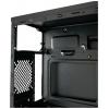 LC Power 7040B midi tower PC skříň černá boční okno