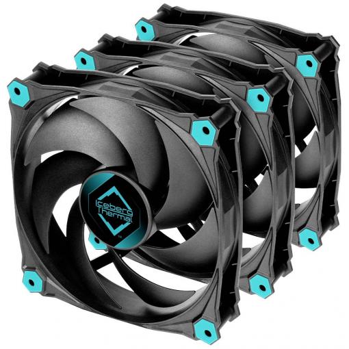 Iceberg Thermal IceGALE Silent PC větrák s krytem černá