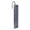 Gembird USB-C® dokovací stanice A-CM-COMBO9-01 Vhodné pro značky (dokovací stanice pro notebook): univerzální