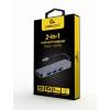 Gembird USB-C® dokovací stanice A-CM-COMBO2-01 Vhodné pro značky (dokovací stanice pro notebook): univerzální