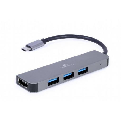 Gembird USB-C® dokovací stanice A-CM-COMBO2-01 Vhodné pro značky (dokovací stanice pro notebook): univerzální