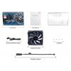 Seasonic Seasonic MagFlow 1225 PWM - Gehäuselüfter - 120 PC větrák s krytem černá (š x v x h) 124.2 x 120.4 x 26.6 mm