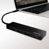 LogiLink UA0311 USB Hub 4 porty USB-A USB 3.1 Gen1 5 GBit/s s konektorem USB C černá UA0311