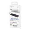 LogiLink UA0311 USB Hub 4 porty USB-A USB 3.1 Gen1 5 GBit/s s konektorem USB C černá UA0311