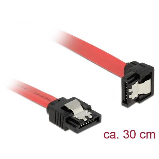 Delock pevný disk kabel 0.3 m černá, červená
