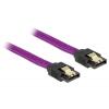Delock pevný disk kabel 0.5 m fialová