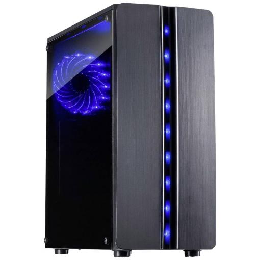 Inter-Tech 88881309 mini tower PC skříň černá