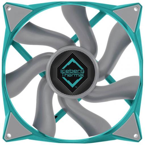 Iceberg Thermal IceGALE Xtra PC větrák s krytem tyrkysová