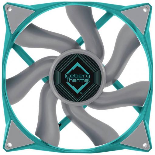 Iceberg Thermal IceGALE PC větrák s krytem tyrkysová