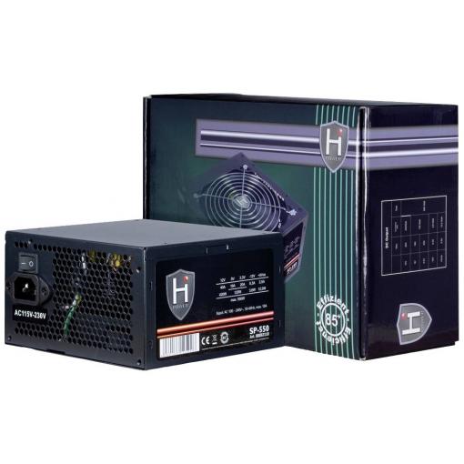 Inter-Tech INTER-TECH - HiPower SP-550 - Netzteil (intern) - ATX12V 2.4 PC síťový zdroj 550 W ATX