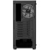 AeroCool Prime-G-BK-v2 midi tower PC skříň černá boční okno
