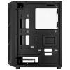 AeroCool Prime-G-BK-v2 midi tower PC skříň černá boční okno