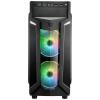 Sharkoon Sharkoon VG6-W RGB - Tower - ATX - Seitenteil mit Fenster (Acryl) midi tower PC skříň černá