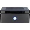 Inter-Tech ITX-603 mini tower PC skříň černá s větracími drážkami