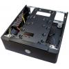Inter-Tech ITX-603 mini tower PC skříň černá s větracími drážkami
