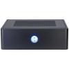 Inter-Tech ITX-601 desktop PC skříň černá s větracími drážkami