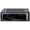 Inter-Tech ITX-601 desktop PC skříň černá s větracími drážkami