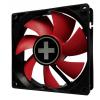 Simpletek PC větrák s krytem černá, červená (š x v x h) 92 x 25 x 92 mm