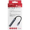 Equip 128960 USB Hub 4 porty USB-A USB 3.0 5 GBit/s černá, šedá 128960