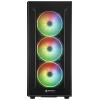 Sharkoon Sharkoon TG6M RGB - Tower - ATX - Seitenteil mit Fenster (gehärtetes Glas) tower PC skříň černá