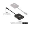 club3D CSV-1555 USB-C® / DisplayPort adaptér černá 1.5 m