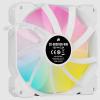 Corsair SP120 RGB ELITE PC větrák s krytem bílá