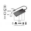 Equip 128956 USB Hub 4 porty USB-A USB 3.0 5 GBit/s černá 128956