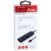 Equip 128957 USB Hub 7 portů USB-A USB 2.0 480 MBit/s černá 128957