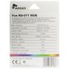 Inter-Tech RS-071 RGB PC větrák s krytem černá, bílá