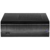 Inter-Tech JX-500 mini tower PC skříň černá s větracími drážkami