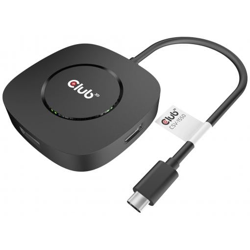 club3D CSV-1550 USB-C® / DisplayPort adaptér černá 0.13 m