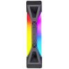 Corsair CORSAIR iCUE QL140 RGB - System Schrank-Gebläseset PC větrák s krytem černá, šedá