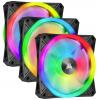 Corsair CORSAIR iCUE QL140 RGB - System Schrank-Gebläseset PC větrák s krytem černá, šedá