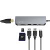 LogiLink USB-C® dokovací stanice LogiLink USB-C Multifunction Hub - Dockingstation Vhodné pro značky (dokovací stanice pro notebook): univerzální