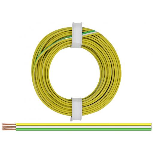 Donau Elektronik 325-354 lanko/ licna 3 x 0.25 mm² + 3 x 0.25 mm² žlutá, bílá, zelená 5 m