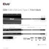 club3D USB-C® dokovací stanice CSV-1598 Vhodné pro značky (dokovací stanice pro notebook): univerzální