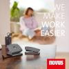Novus Office 025-0656 kancelářská děrovačka B 220 COLOR ID 2.0 šedá 20 listů (80 g/m²)