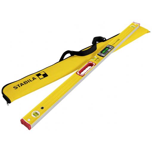 Stabila TECH 196 DL 19826 digitální vodováha S protiskluzovou ochranou, Vč. brašny 122 cm 0.5 mm/m