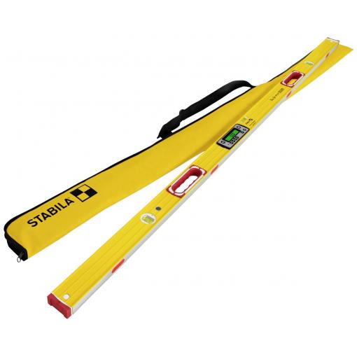 Stabila TECH 196M DL 19820 digitální vodováha s magnetem, S protiskluzovou ochranou, Vč. brašny 183 cm 0.5 mm/m