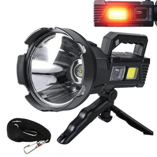 Ruční LED svítilna COB 100 W s stativem h_t206l