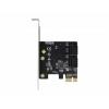 Delock Delock - Speicher-Controller - SATA 6Gb/s - Low-Profile karta PCI-Express SATA 6 Gb/s PCIe