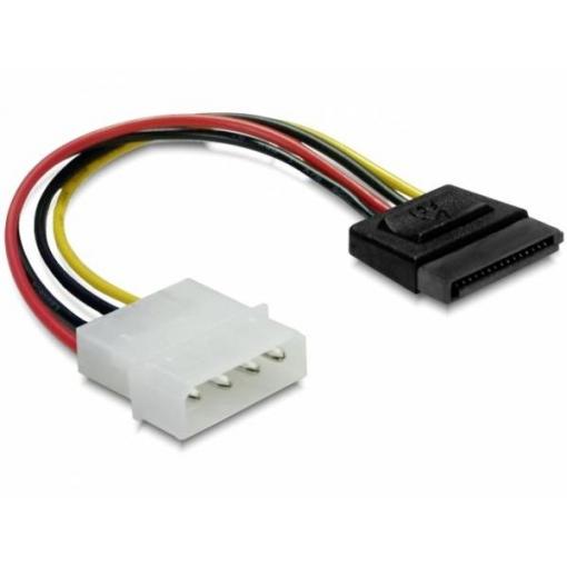 Delock napájecí kabel 0.06 m vícebarevná