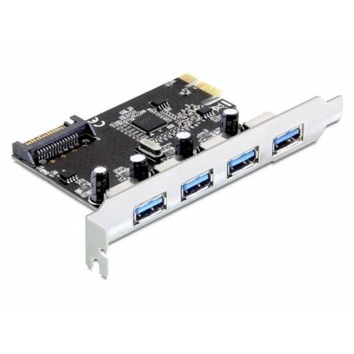 Delock Delock PCI Express Card > 4 x USB 3.0 - USB-Adapter karta PCI-Express USB 3.0 PCIe