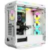 Corsair iCUE 5000T RGB midi tower PC skříň bílá