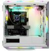 Corsair iCUE 5000T RGB midi tower PC skříň bílá