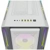 Corsair iCUE 5000T RGB midi tower PC skříň bílá
